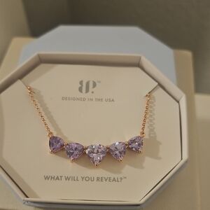 Bomb Party Lavander Topaz Cubic Zirconia Necklace